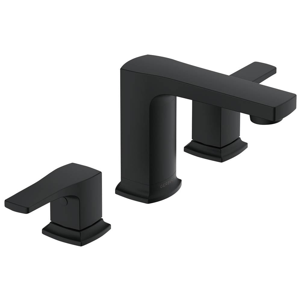 Tribune 2H Widespread Lavatory Faucet w/ Metal Touch Down Drain 1.2gpm Chrome