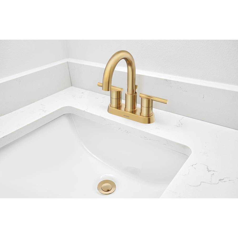 Parma 2H Centerset Lavatory Faucet w/ Metal Pop-Up Drain 1.2gpm Chrome