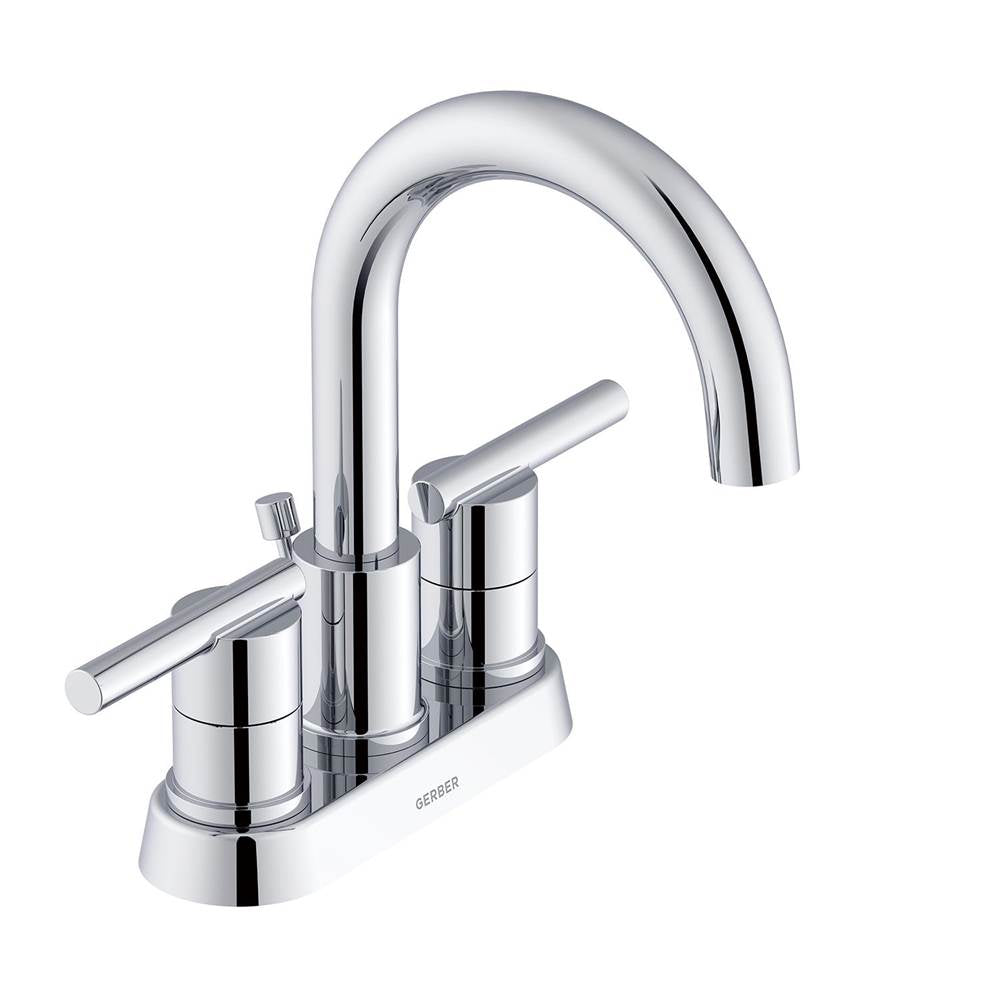 Parma 2H Centerset Lavatory Faucet w/ Metal Pop-Up Drain 1.2gpm Chrome
