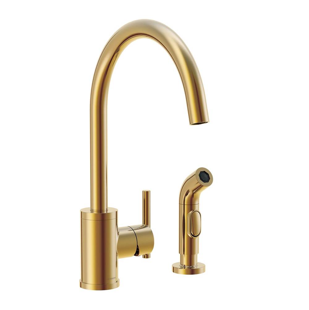 Parma 1H Kitchen Faucet w/ Spray 1.75gpm/2.2gpm Chrome