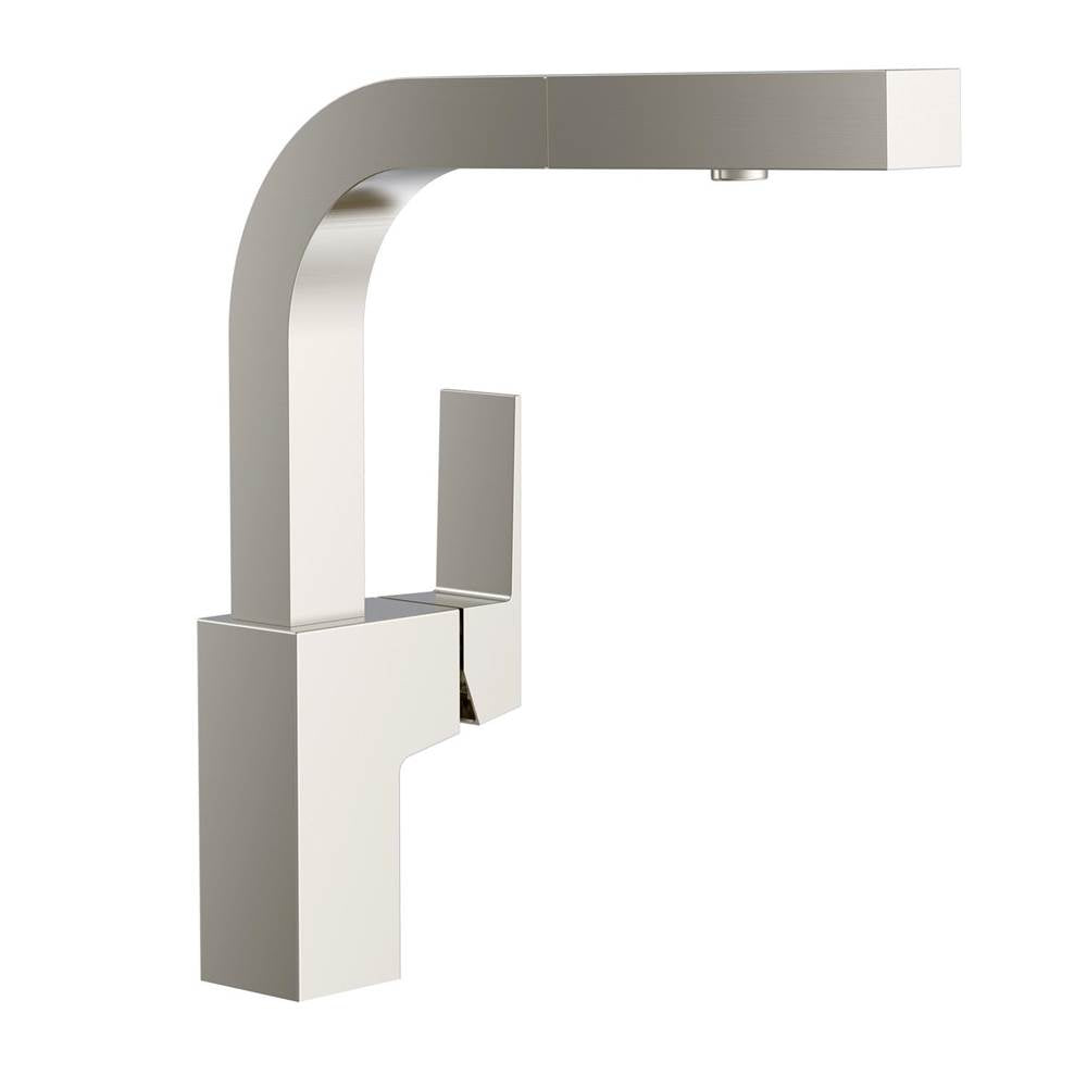 Mid-Town Trim Line 1H Pull-Out Kitchen Faucet w/ SnapBack Retraction 1.75gpm Chrome