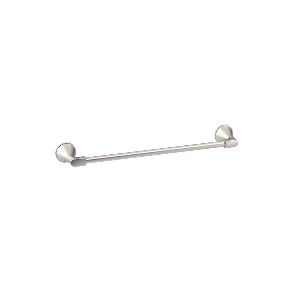Gerber Plumbing - Windley 18'' Towel Bar Brushed Nickel - Brushed Nickel