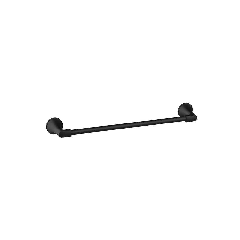 Gerber Plumbing - Windley 18'' Towel Bar Satin Black - Satin Black
