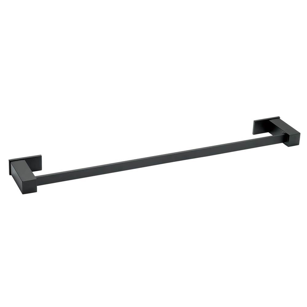 Gerber Plumbing - Sirius 24'' Towel Bar Satin Black - Satin Black