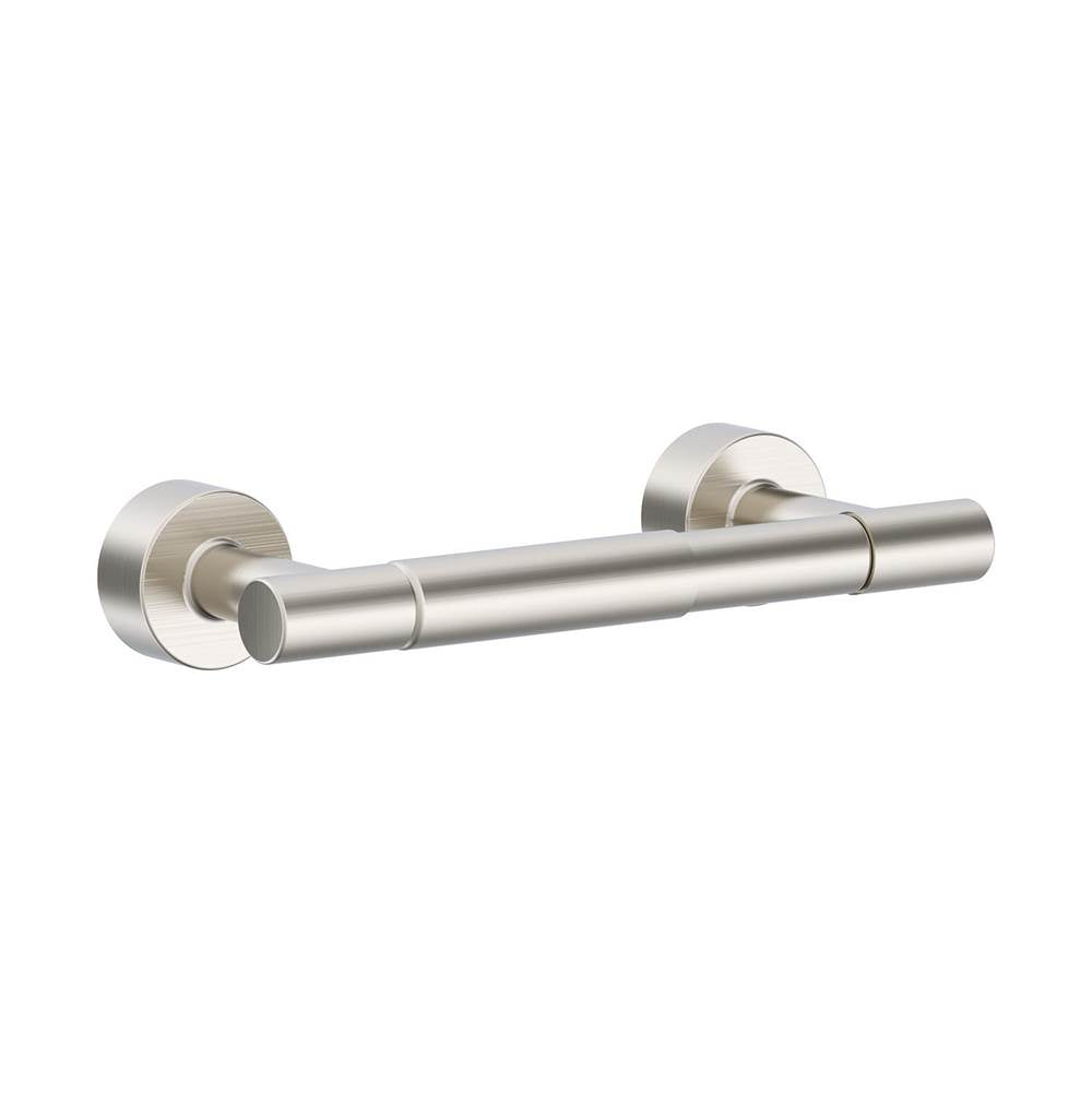 Gerber Plumbing - Parma 2 Post Toilet Paper Holder Brushed Nickel - Brushed Nickel