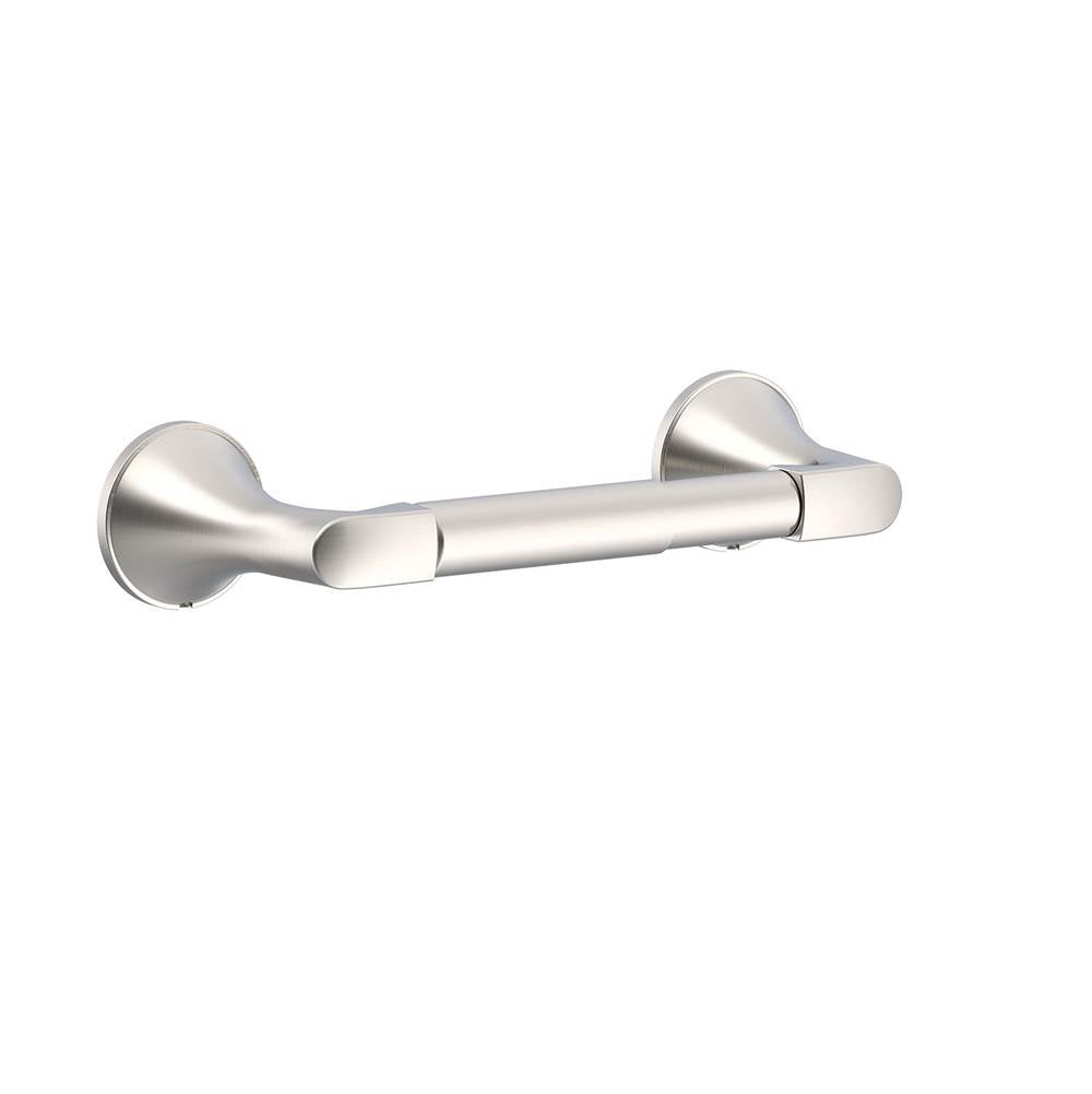 Gerber Plumbing - Windley 2 Post Toilet Paper Holder Brushed Nickel - Brushed Nickel