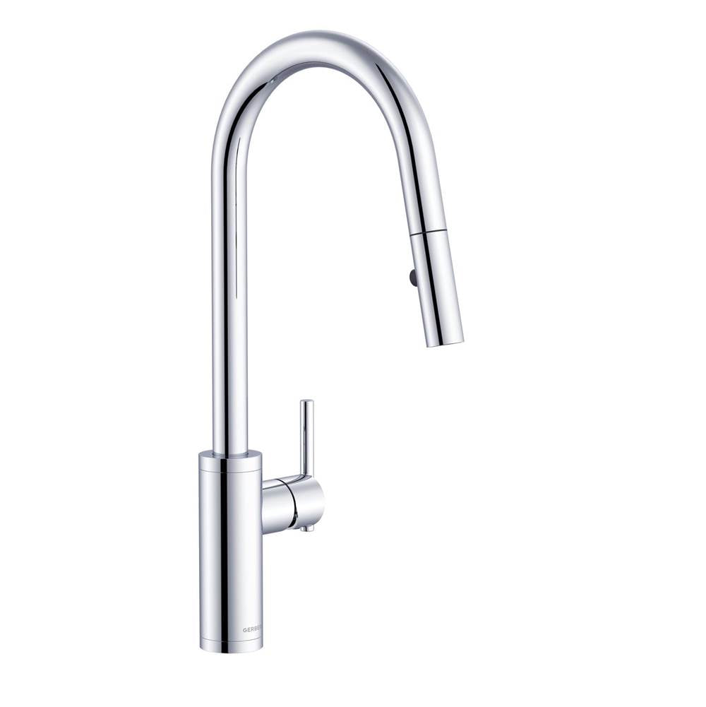 Parma Cafe Pull-Down Kitchen Faucet w/ SnapBack Retraction 1.75gpm Chrome