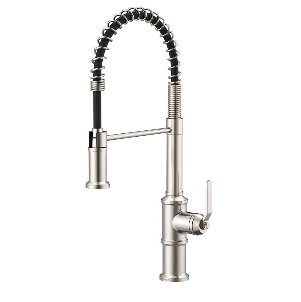 Gerber Plumbing - Kinzie 1H Pre-Rinse Kitchen Faucet 1.75gpm Stainless Steel - Stainless Steel