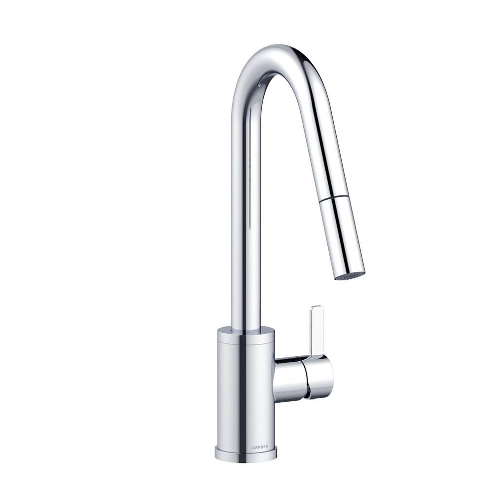 Amalfi 1H Pull-Down Kitchen Faucet w/SnapBack Retraction 1.75gpm Chrome