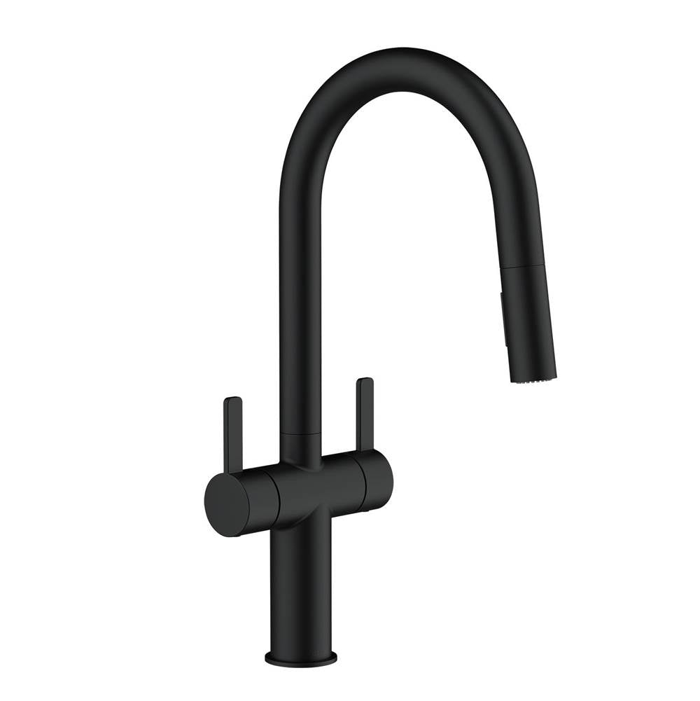 Amalfi 2H Pull-Down Kitchen Faucet w/ SnapBack Retraction 1.75gpm Chrome