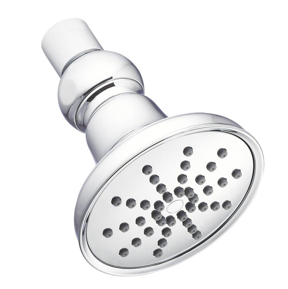 Gerber Plumbing - Mono Round 3 1/2'' 1 Function Showerhead 1.75gpm Chrome - Chrome