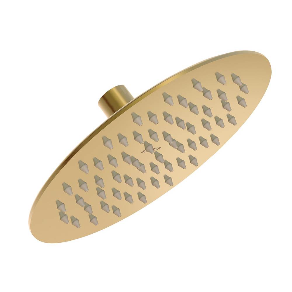 Gerber Plumbing - Drench Round 8'' 1 Function Rain Showerhead 1.75gpm Brushed Bronze - Brushed Bronze