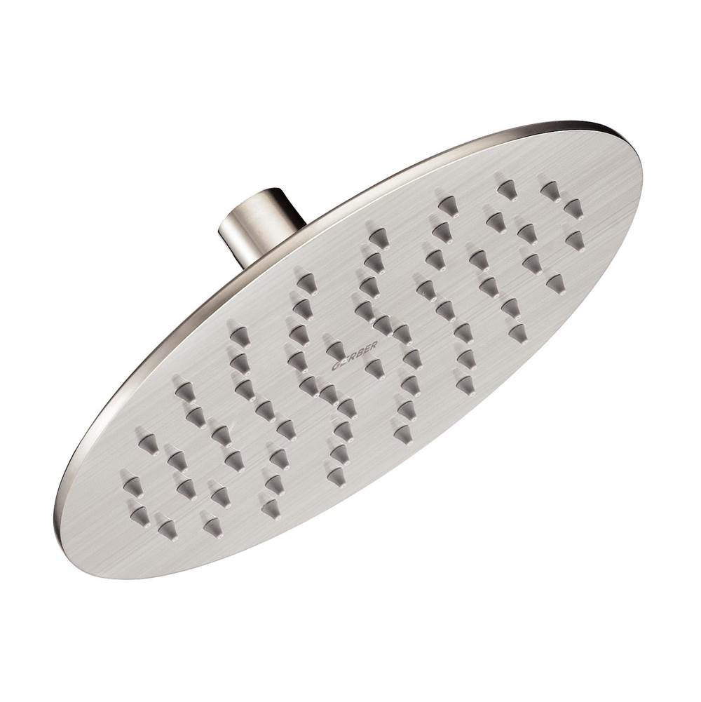 Gerber Plumbing - Drench Round 10'' 1 Function Rain Showerhead 1.75gpm Brushed Nickel - Brushed Nickel
