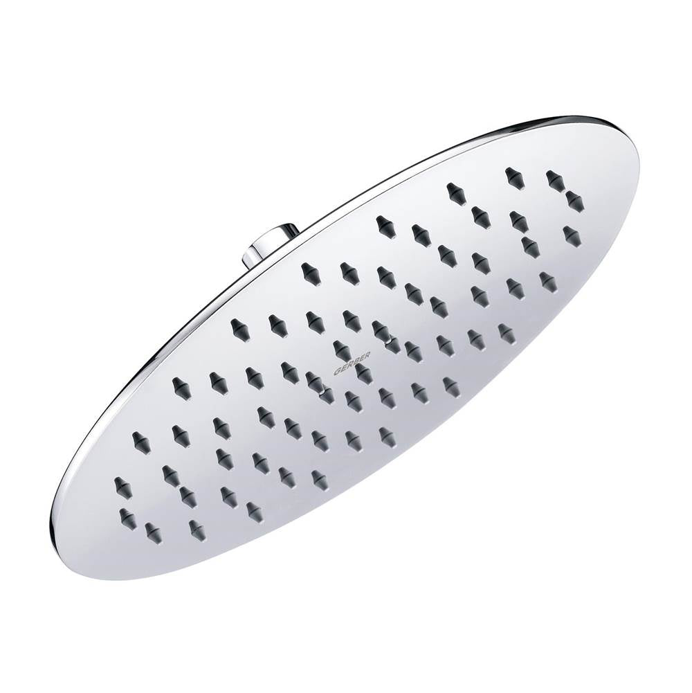 Gerber Plumbing - Drench Round 10'' 1 Function Rain Showerhead 1.75gpm Chrome - Chrome