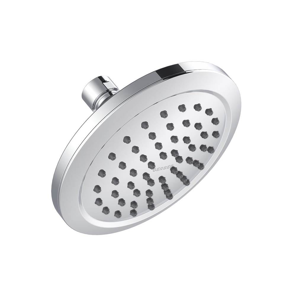 Gerber Plumbing - Northerly 6'' Single Function Showerhead 1.5gpm Chrome - Chrome