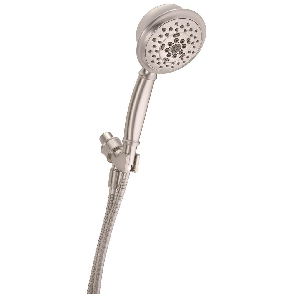 Gerber Plumbing - Surge Showerarm Mount Handshower Kit w/ 5 Function Handshower 2.0gpm Brushed Nickel - Brushed Nickel