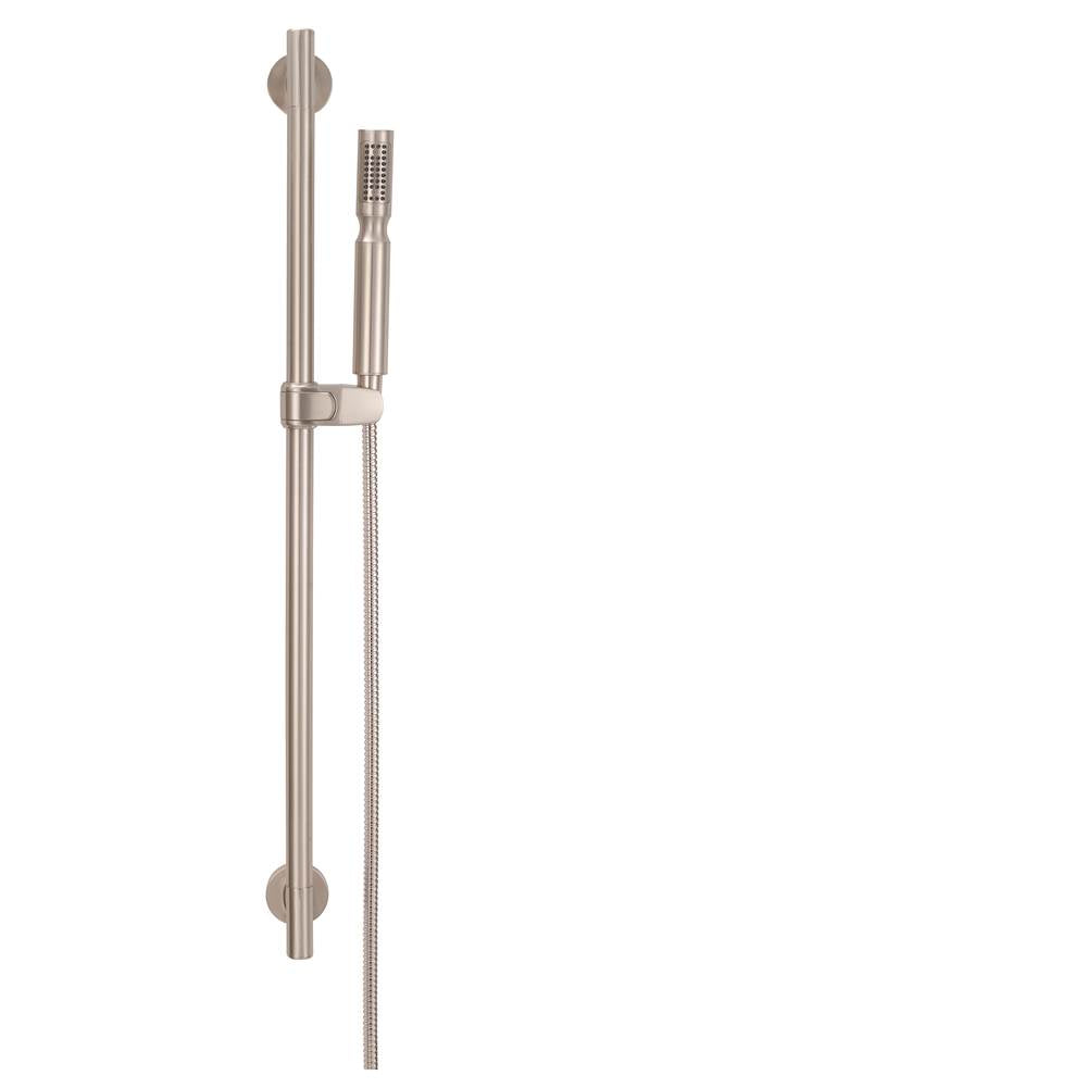 Gerber Plumbing - Versa 30'' Showerstick Slide Bar Assembly w/ Showerstick Handshower 1.75gpm Brushed Nickel - Brushed Nickel