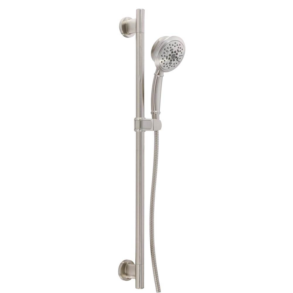 Gerber Plumbing - Versa 30'' Slide Bar Assembly w/ Surge Handshower 1.75gpm Brushed Nickel - Brushed Nickel