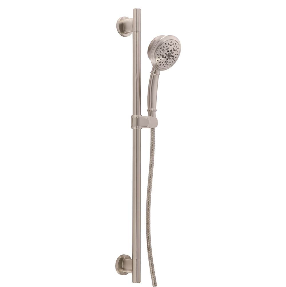 Gerber Plumbing - Versa 30'' Slide Bar Assembly w/ 5 Function Surge Handshower 2.0gpm Brushed Nickel - Brushed Nickel
