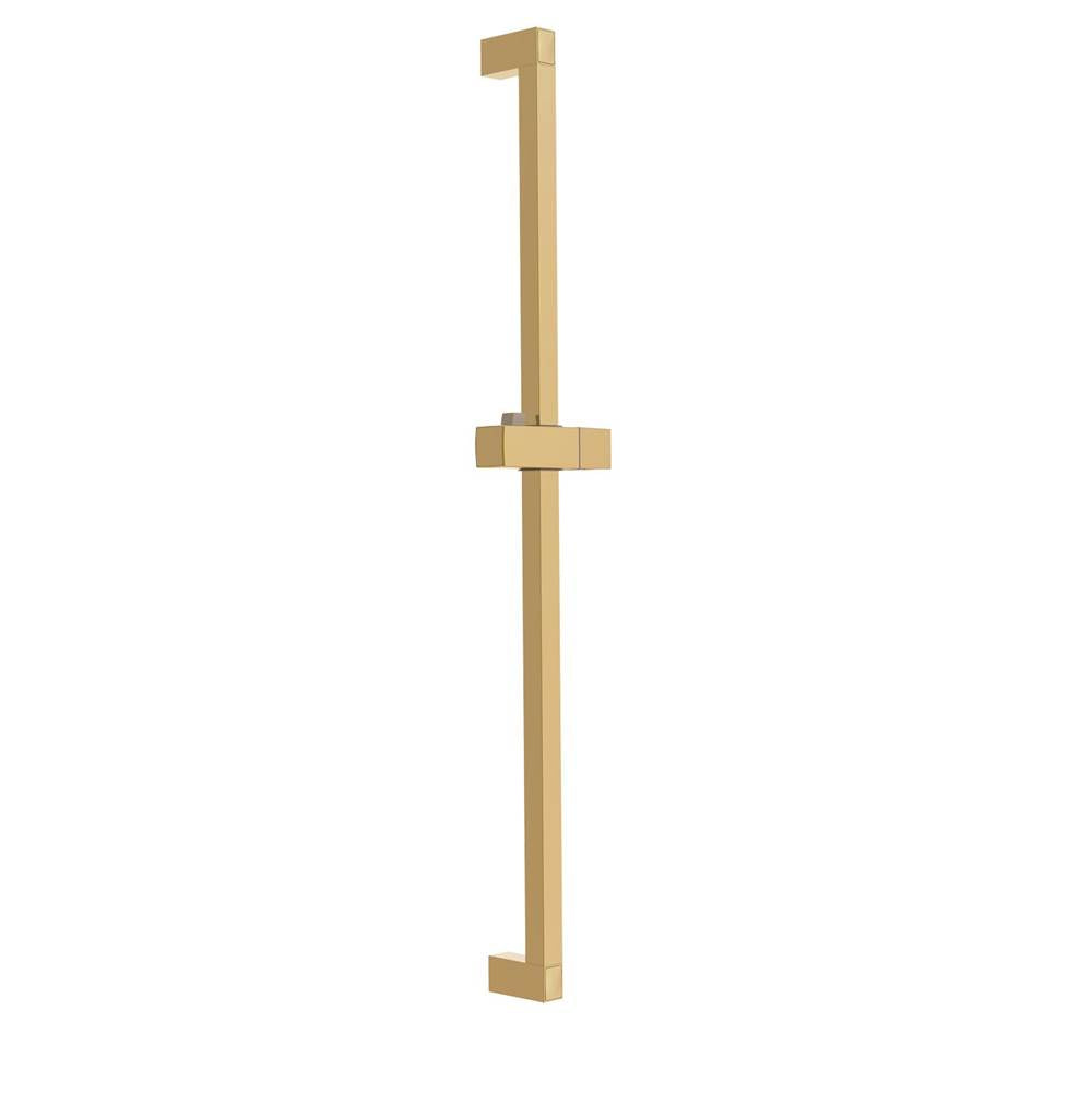 Gerber Plumbing - Square Versa 30'' Slide Bar Brushed Bronze - Brushed Bronze