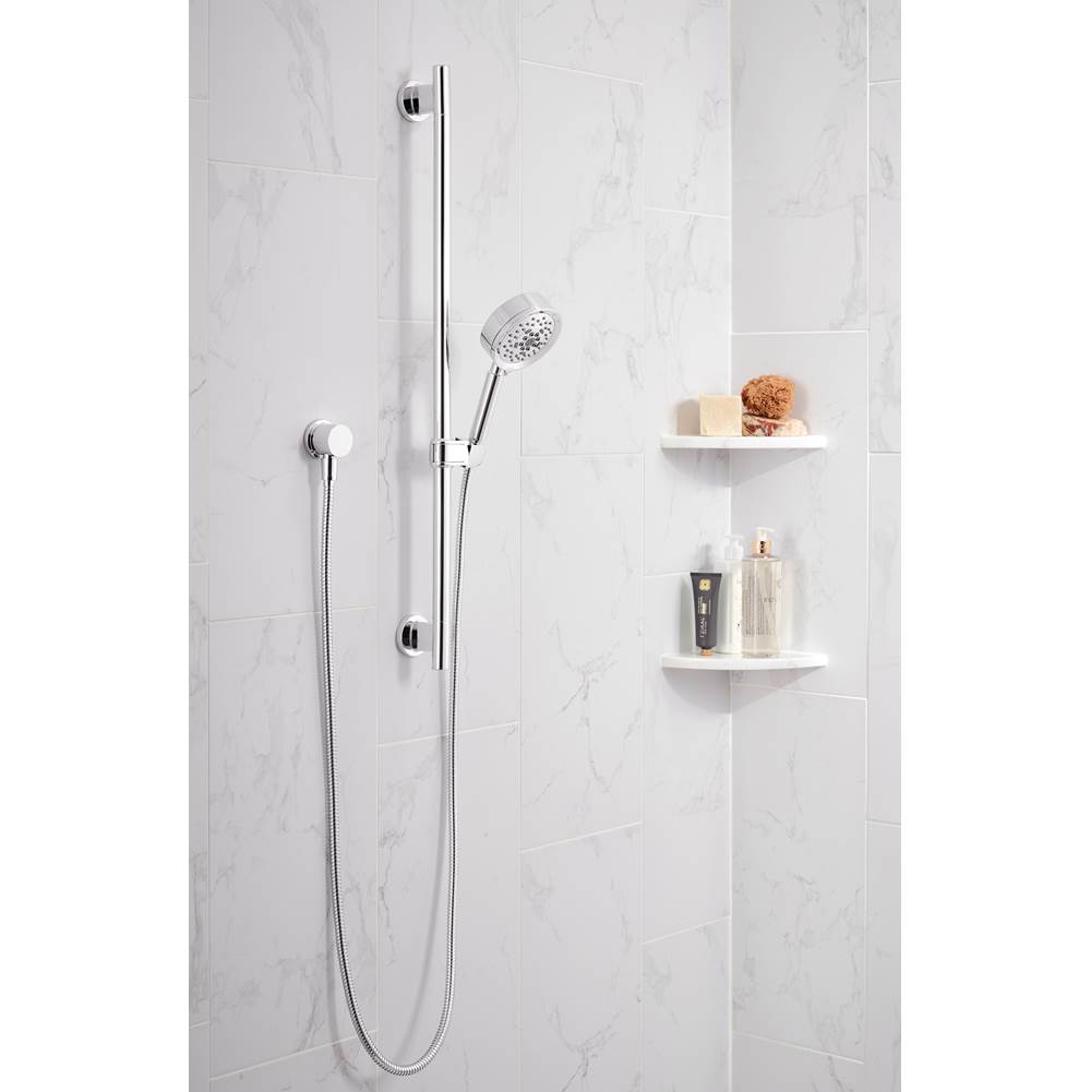 Round Supply Elbow Chrome