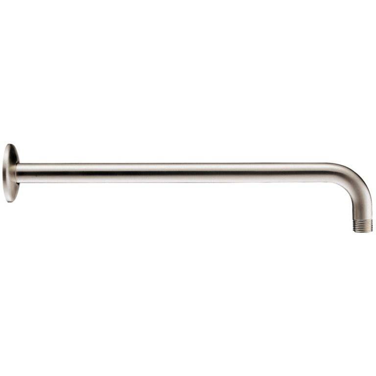 Gerber Plumbing - 15'' Right Angle Showerarm w/ Escutcheon Brushed Nickel - Brushed Nickel