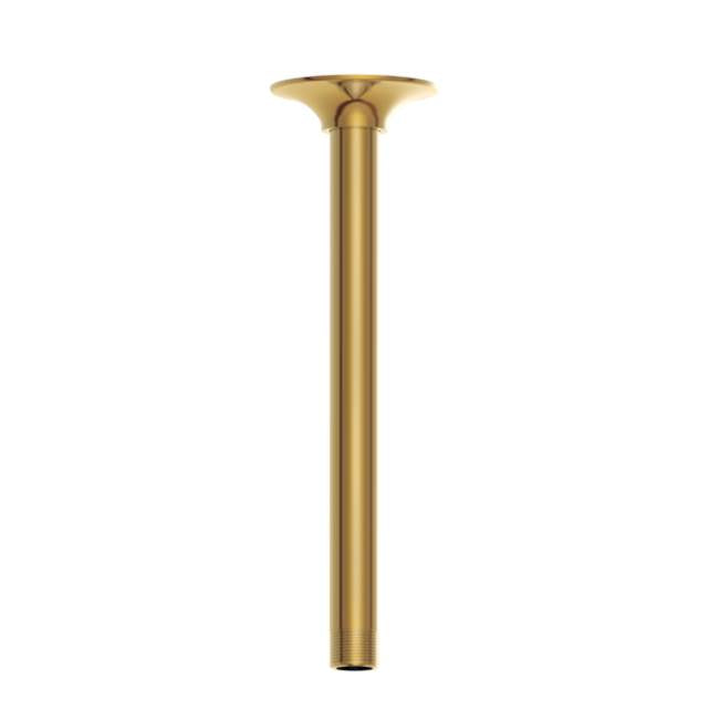 Gerber Plumbing - 10'' Ceiling Mount Showerarm w/ Escutcheon Brushed Bronze - Brushed Bronze