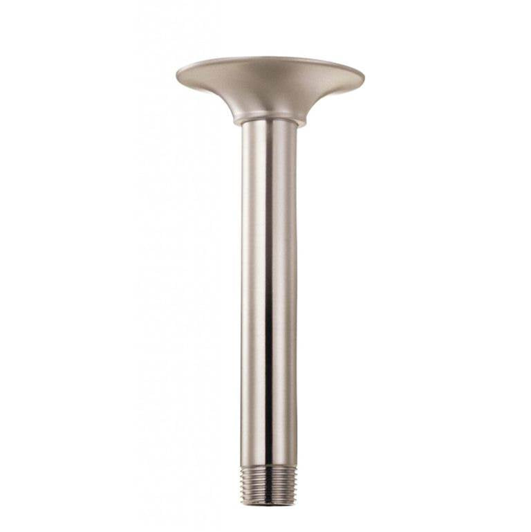 Gerber Plumbing - 6'' Ceiling Mount Showerarm w/ Escutcheon Brushed Nickel - Brushed Nickel