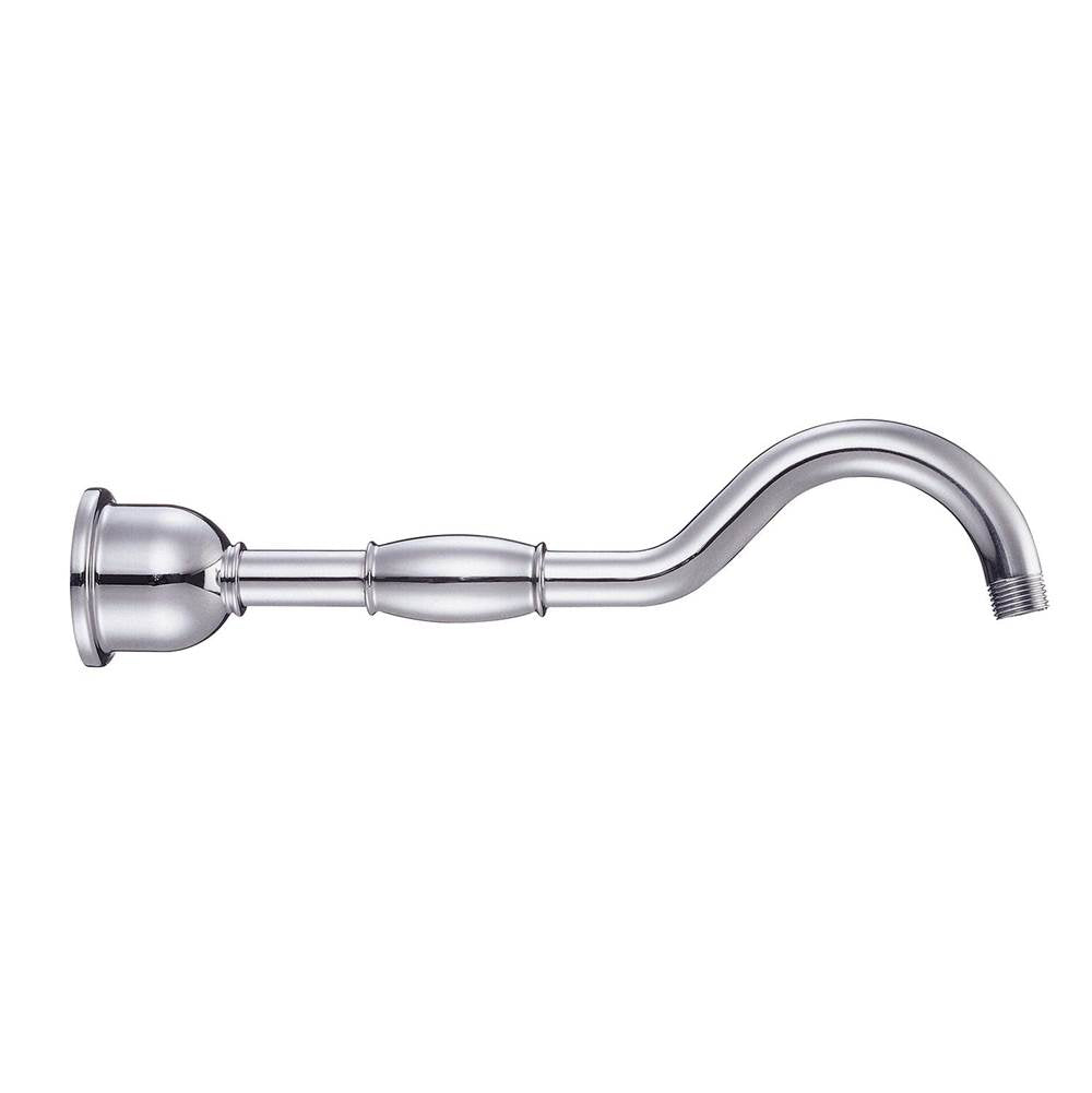 Gerber Plumbing - 12'' Showerarm w/ Escutcheon Chrome - Chrome