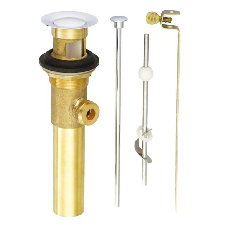 Gerber Plumbing - 1 1/4'' Metal Pop-Up Drain Assembly with Lift Chrome - Chrome
