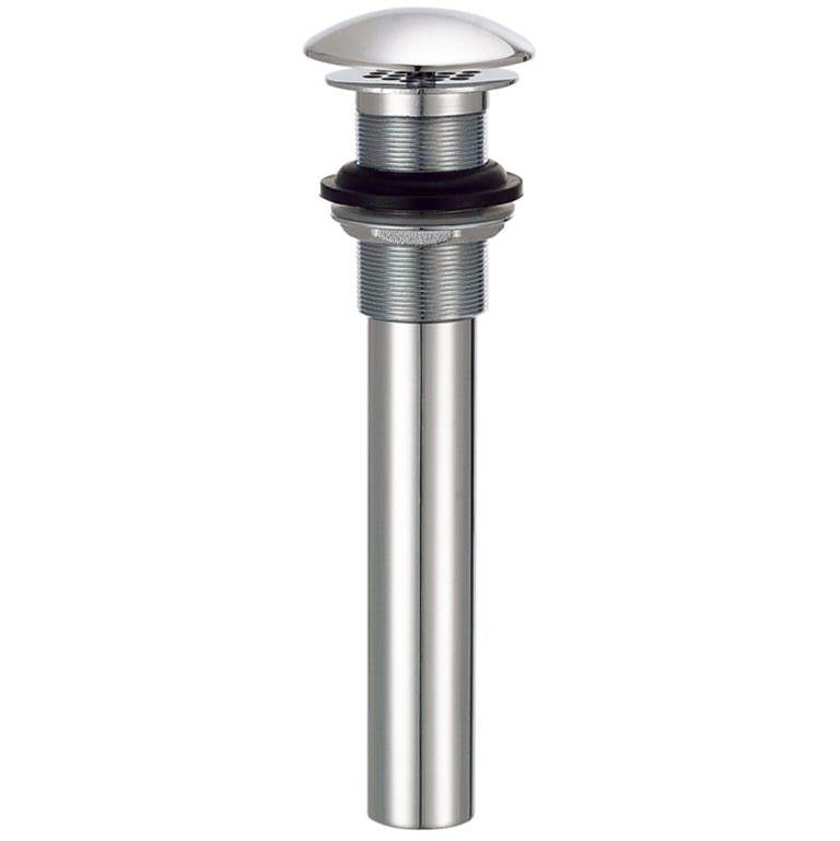 Gerber Plumbing - 1 1/4'' Drain without Overflow with Cover & Grid Strainer Chrome - Chrome