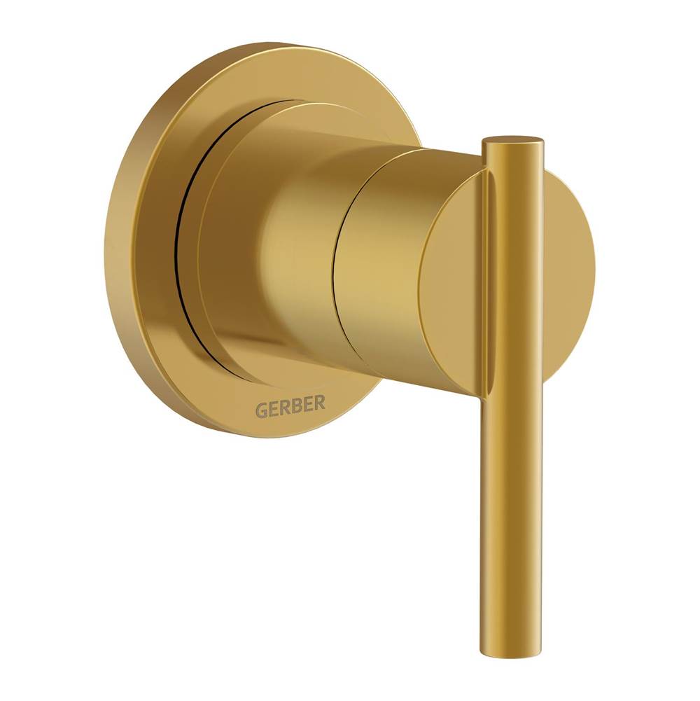 Gerber Plumbing - Parma 1H Trim Kit for 3/4 Volume Control & 3-Port/2-Outlet Shower Diverter & 4-Port/3-Outlet Shower Diverter Brushed Bronze - Brushed Bronze