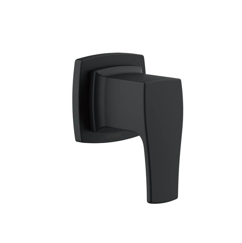Gerber Plumbing - Tribune 1H Trim Kit for Diverter Valves Satin Black - Satin Black