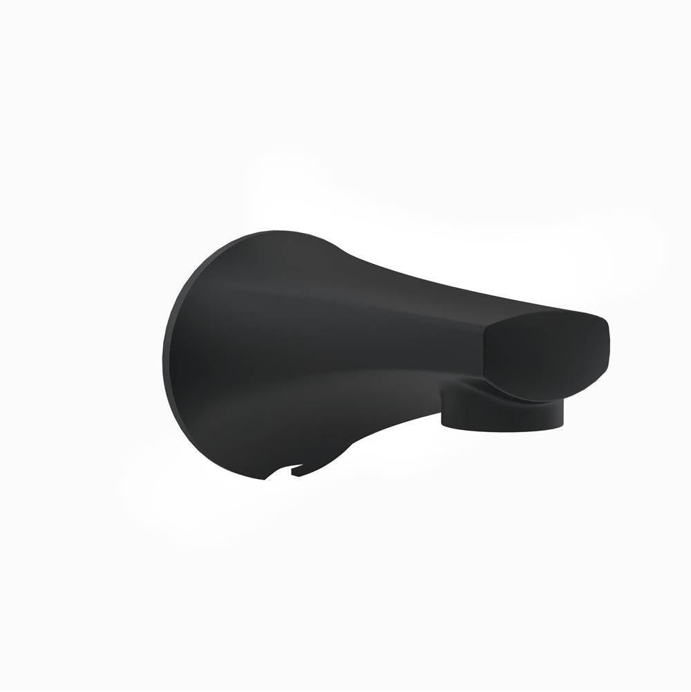 Gerber Plumbing - Lemora Tub Spout without Diverter Satin Black - Satin Black