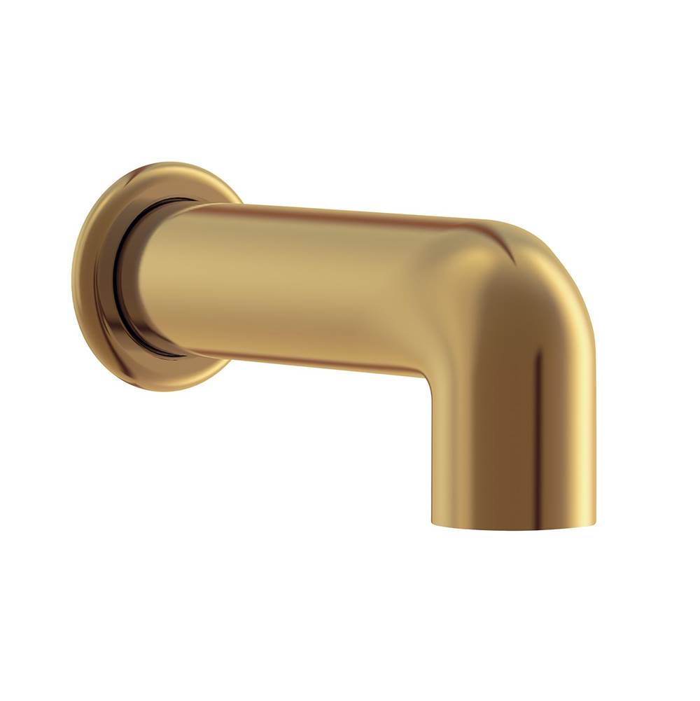 Gerber Plumbing - Parma 6 1/2'' Wall Mount Tub Spout without Diverter Brushed Bronze - Brushed Bronze