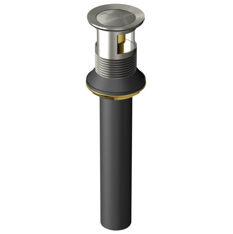 Gerber Plumbing - 1 1/4'' 50/50 Touch Down Drain Assembly Brushed Nickel - Brushed Nickel