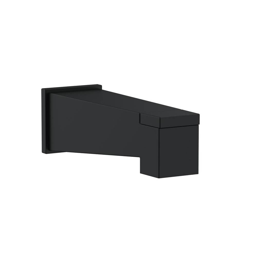 Gerber Plumbing - Mid-Town Wall Mount Tub Spout with Diverter Satin Black - Satin Black