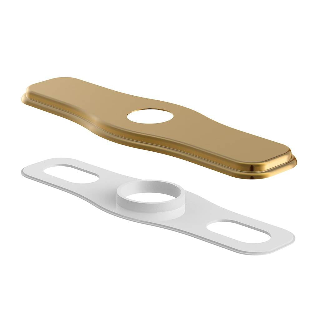 Gerber Plumbing - Cover Plate Assembly for 8'' Centerset Kitchen Faucet Brushed Bronze - Brushed Bronze