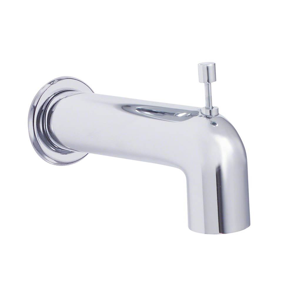 Gerber Plumbing - Parma Wall Mount Tub Spout with Diverter Chrome - Chrome