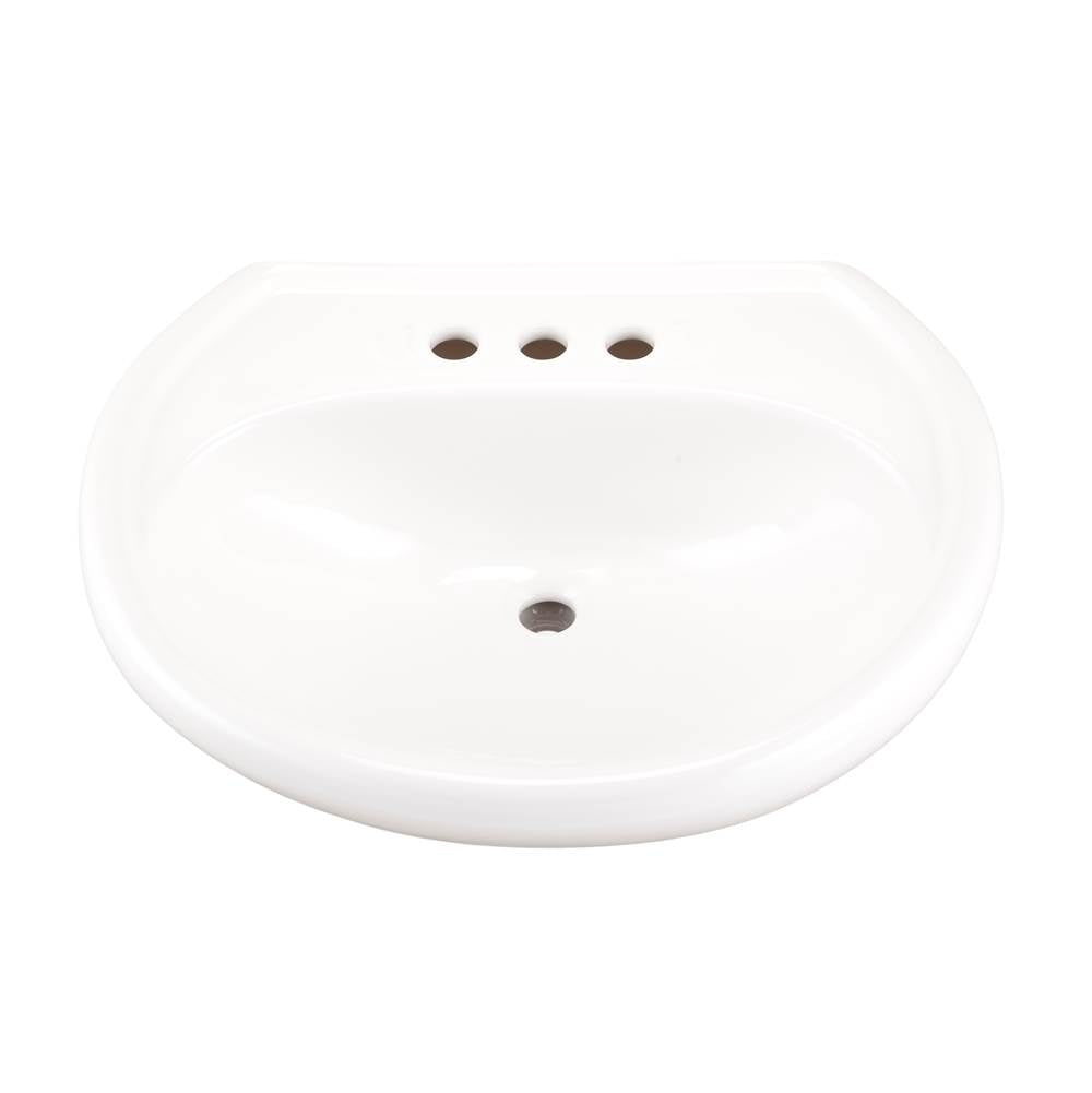 Maxwell Ped Top 25.2''X20.5'' 4''CC White