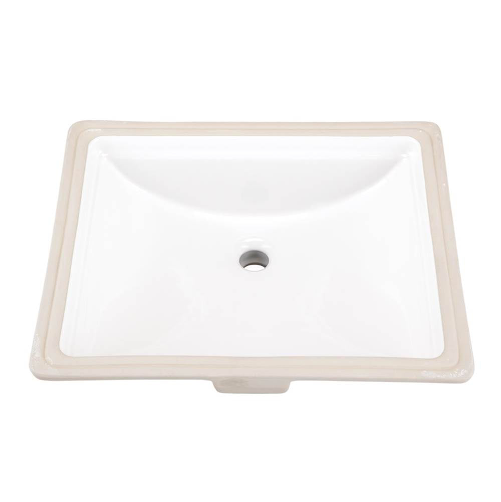 Logan Square Standard Undercounter Lav 20.75''x17.38'' White
