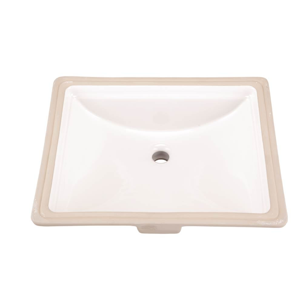 Logan Square Standard Undercounter Lav 20.75''x17.38'' White