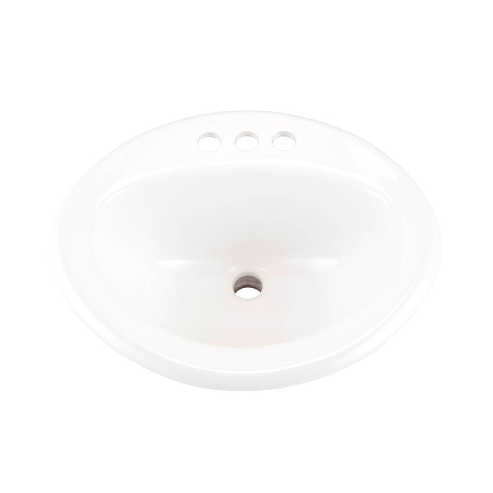 Luxoval S-Rim Lav 20x17 4''CC White