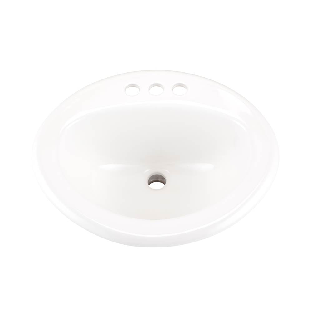 Luxoval S-Rim Lav 20x17 4''CC White