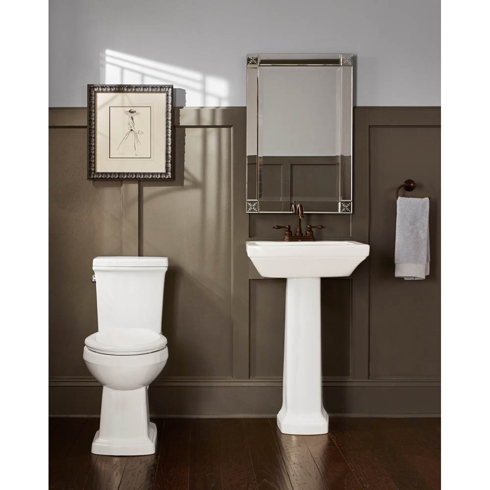 Hinsdale Petite Ped Top 21''x18'' 4''CC White