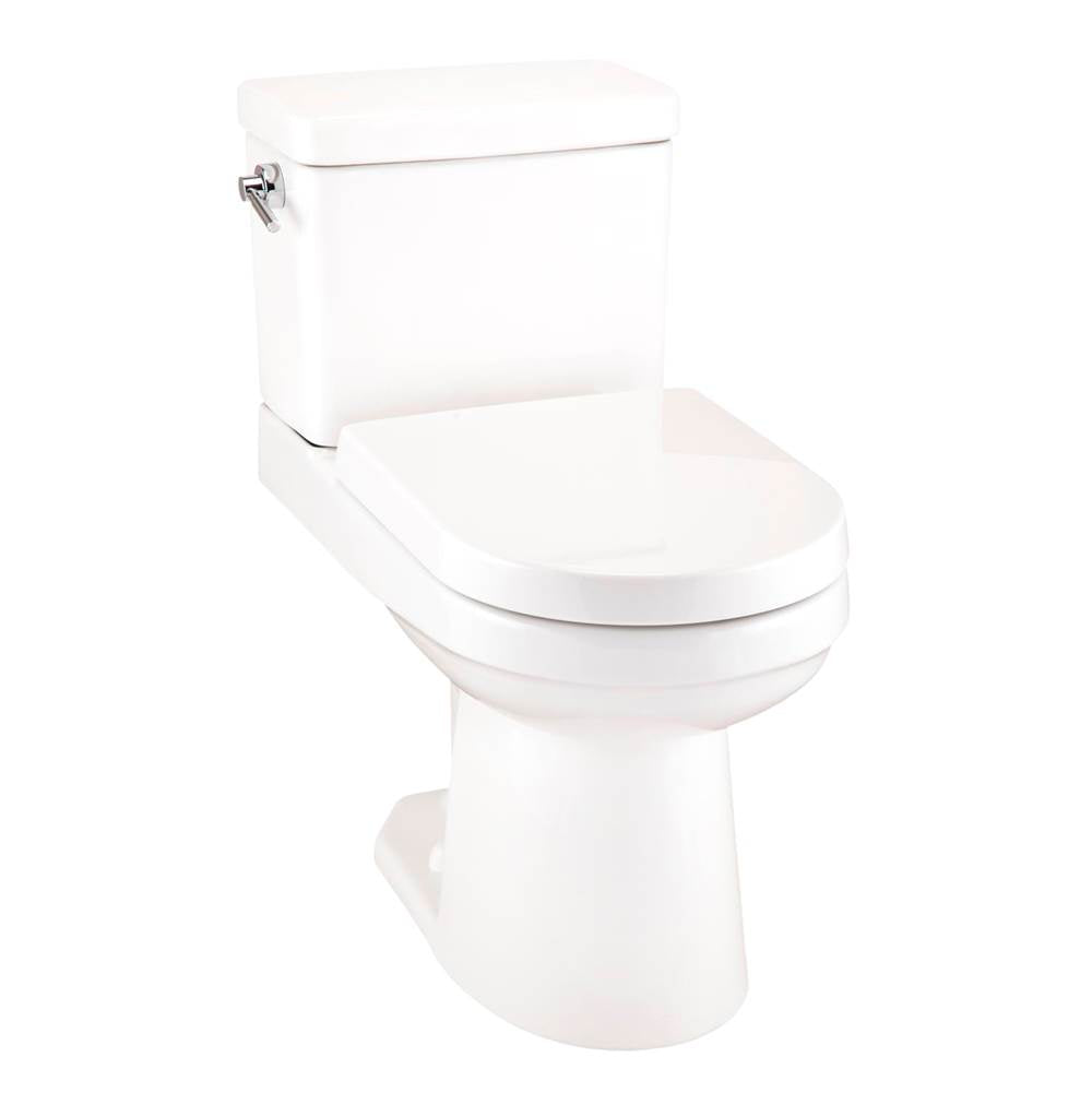 Wicker Park 1.28gpf ADA EL 12'' RI Combo: G0021186 Bowl w/ G0028186 Tank White