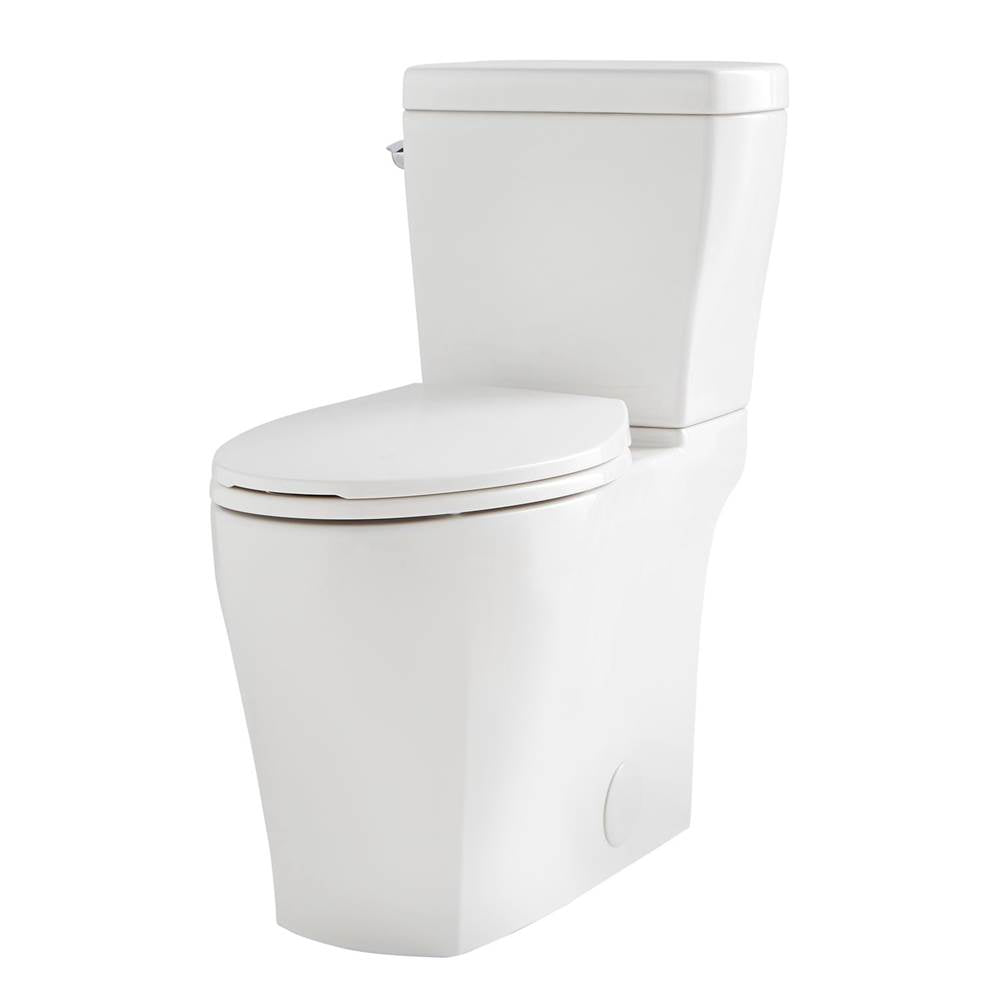 Gerber Plumbing - Lemora 1.28gpf ADA EL 12'' RI Combo: G0021197 Bowl w/ G0028197 Tank White - White