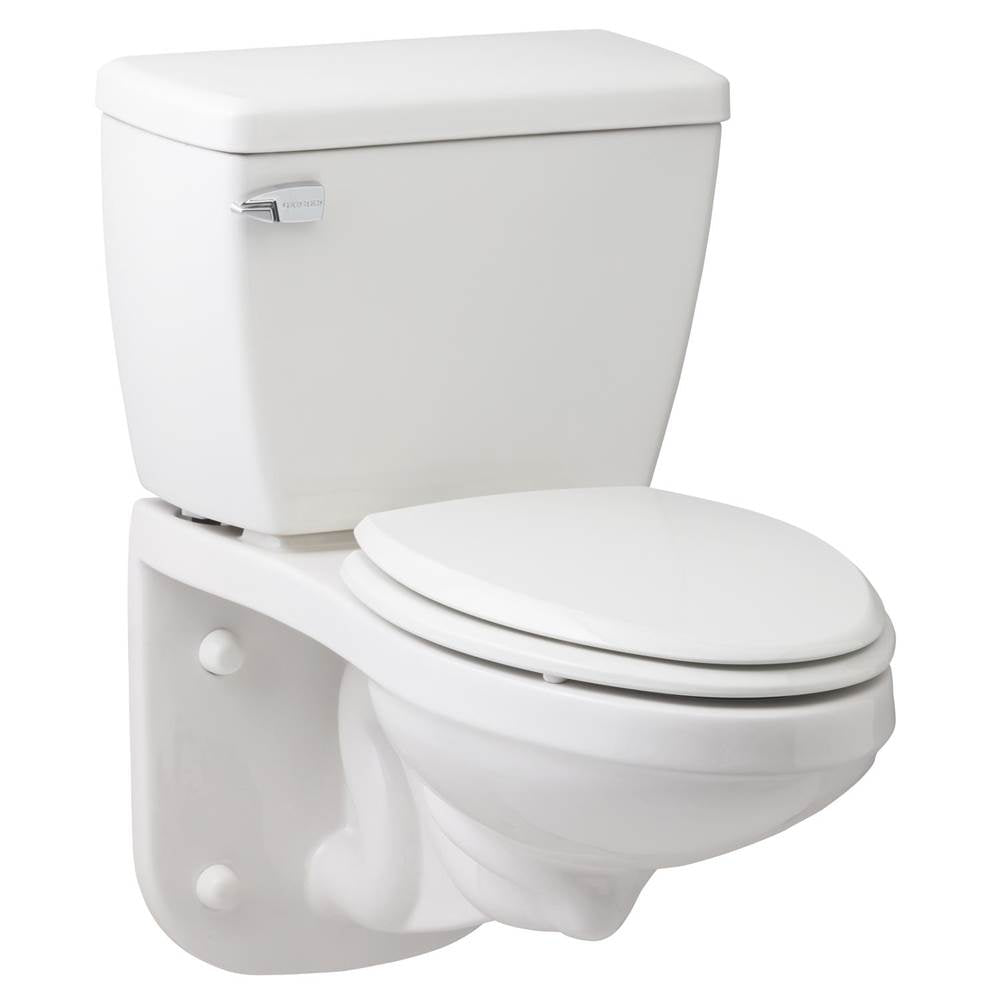 Ultra Flush 1.6gpf Wall Hung EL Combo: GHE21370 Bowl w/ G0028370 Tank White