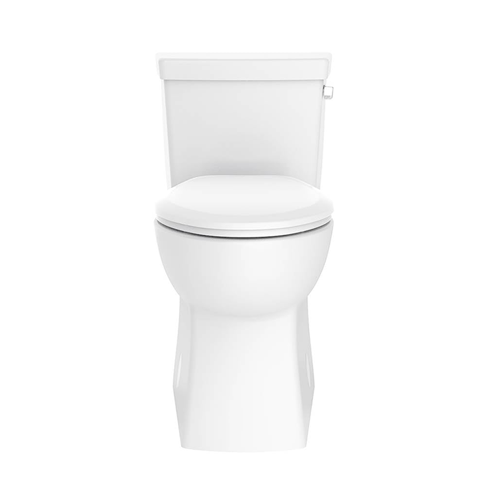 Burr Ridge 1.28gpf ADA EL 1pc CT Toilet 12'' Rough-in Right Hand Lever White