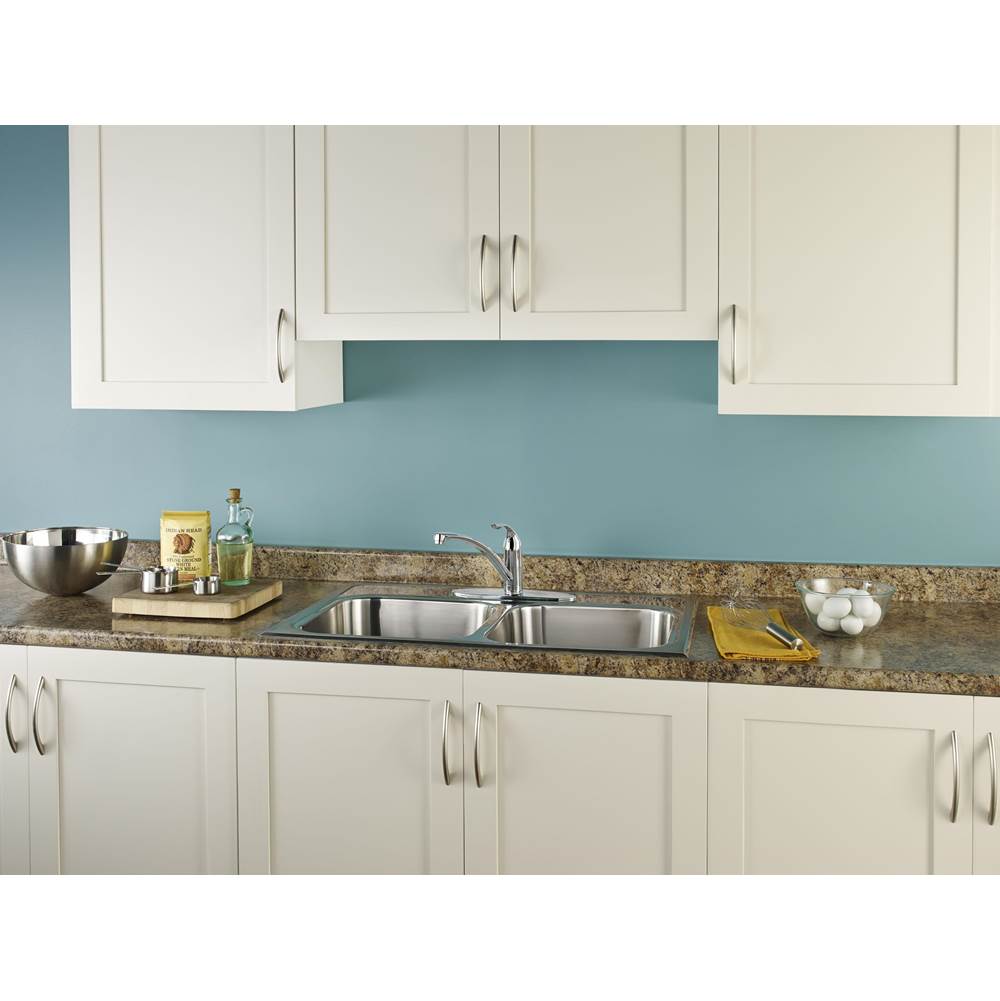 Viper 1H Kitchen Faucet w/out Spray & w/ Deck Plate 1.75gpm Chrome